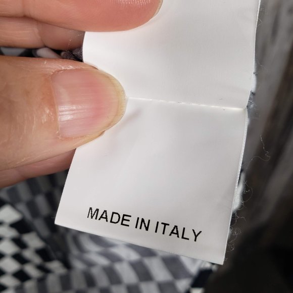 MSGM Check Button Shirt - Men's Italian 39 (Collar Size) - Picture 8 of 9